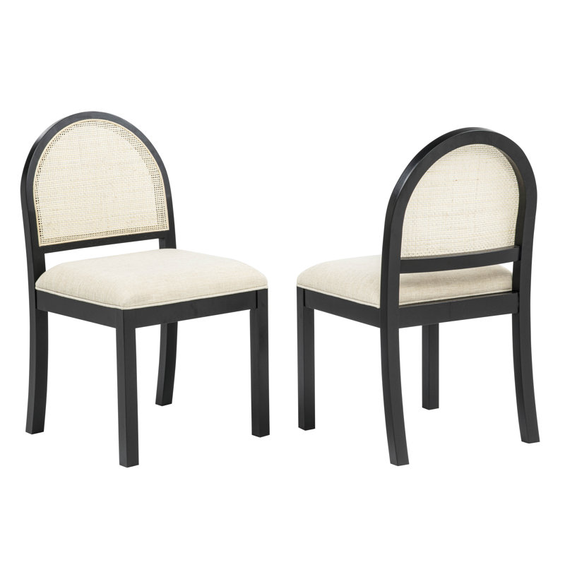 Ensemble de chaises d'appoint Canberra , Noir
