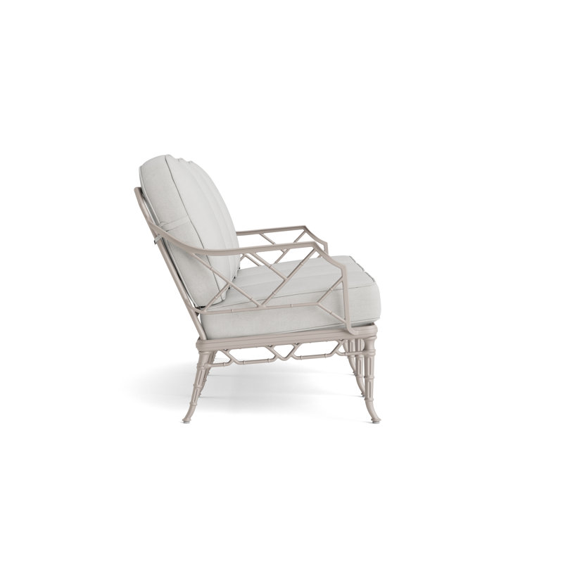 Calcutta Outdoor 3 - Seat Patio Sofa, Fusion Dove, Dove