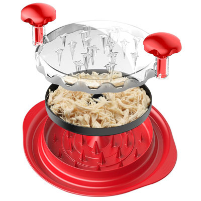 Déchiqueteuse à poulet, outil visible pour broyeurs à viande avec plaque séparée, lavable au lave-vaisselle