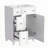 24" Bathroom Vanity Cabinet with Ceramic Sink-58327421-58327422