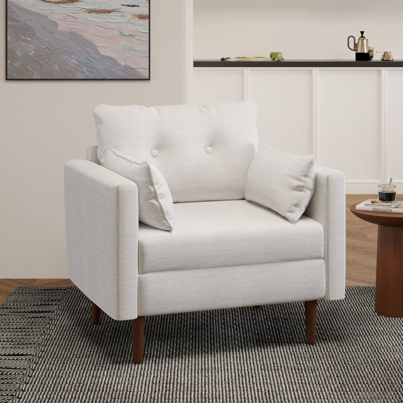 Fauteuil douillet Cozy Beige
