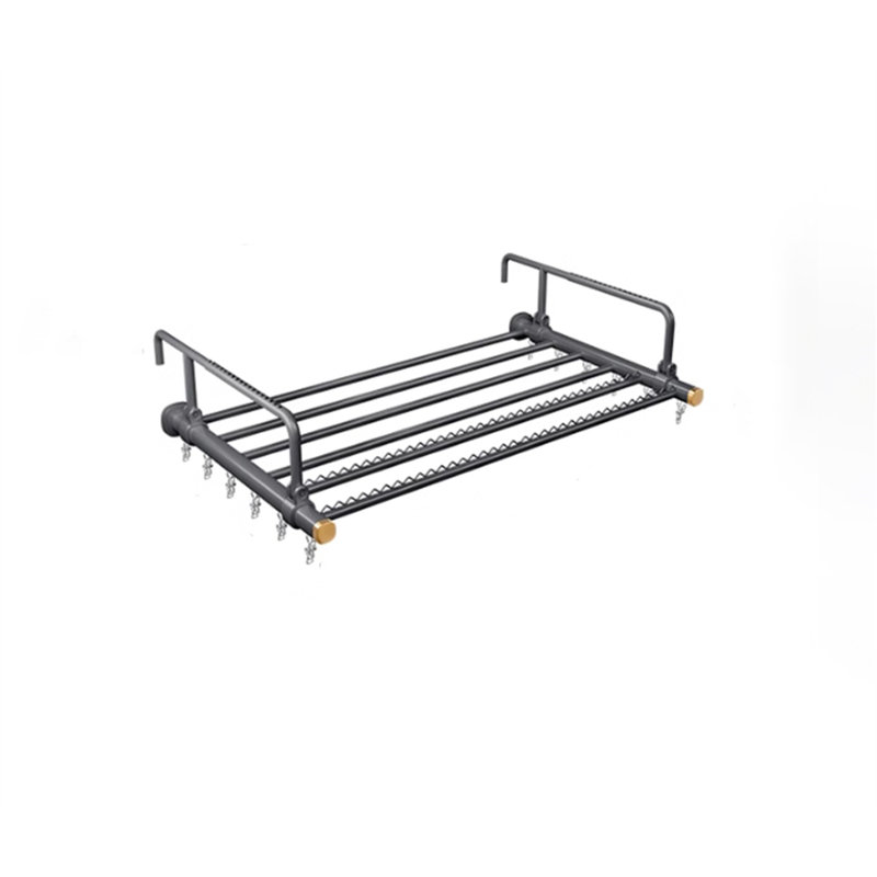 Multi-Functional Balcony Rack, 7.48" H x 32.28" W x 16.22" D