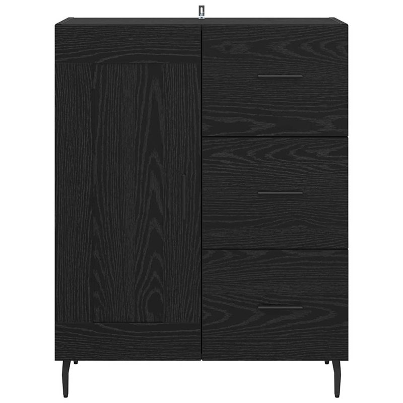 69.5cm Sideboard, Black Oak