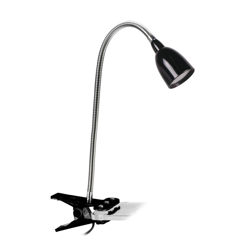 Lampe à pince 14 po Sikorski, Noir