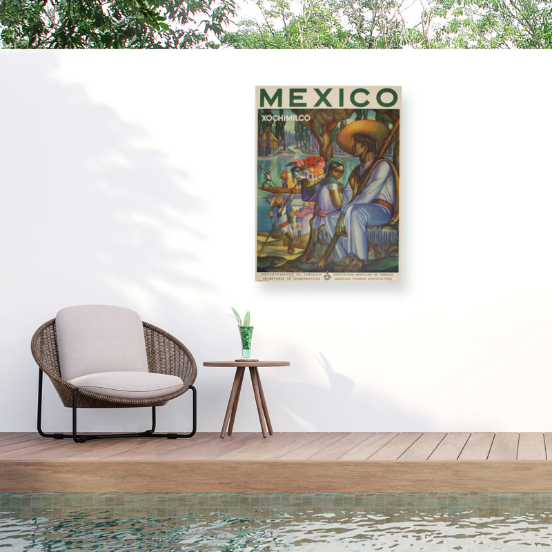 Marcus Jules Mexico Outdoor  Canvas, 24" H x 32" W