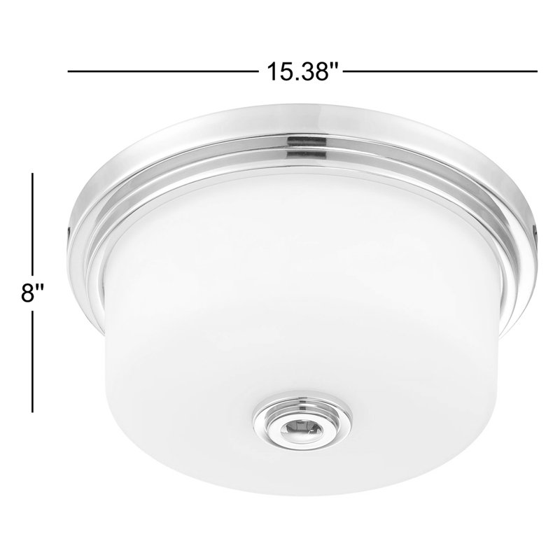 Plafonnier encastré 15,38 po 2 lumières Wiens