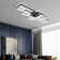 Rine 3-Light 90cm Neutral Style Rectangular LED Flush Mount