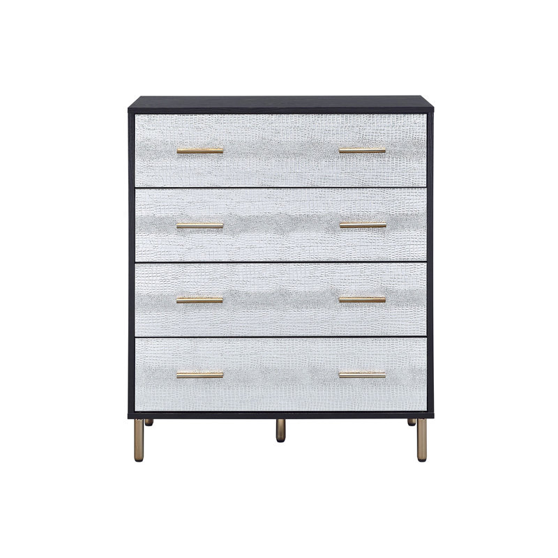 Commode 4 tiroirs de rangement