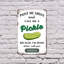 «Paint Me Green And Call Me A Pickle» (ensemble de 2) 8 po x 12 po
