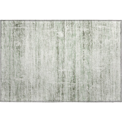 Premium Machine Washable Gerardo Sage Rug