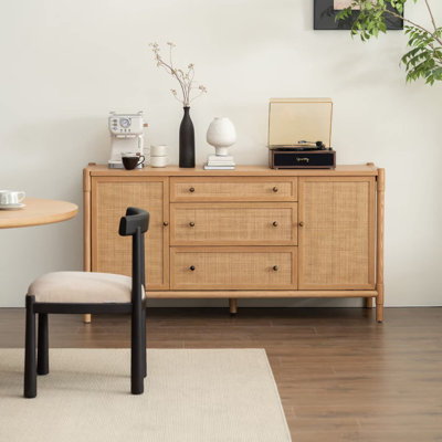 Retro simple and light luxury sideboard