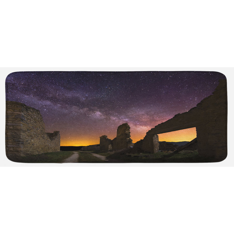 Tapis de cuisine paysage
