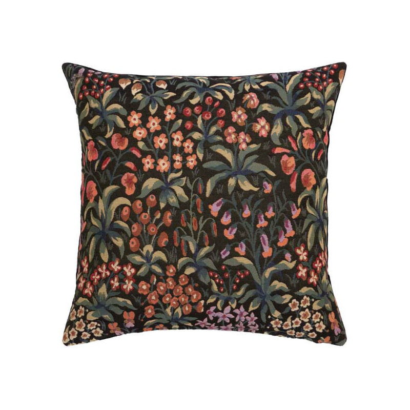 Thousand Flowers Cushion with Feather Filler 