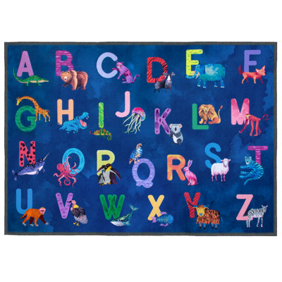 Tapis de classe Alphabet pour enfants