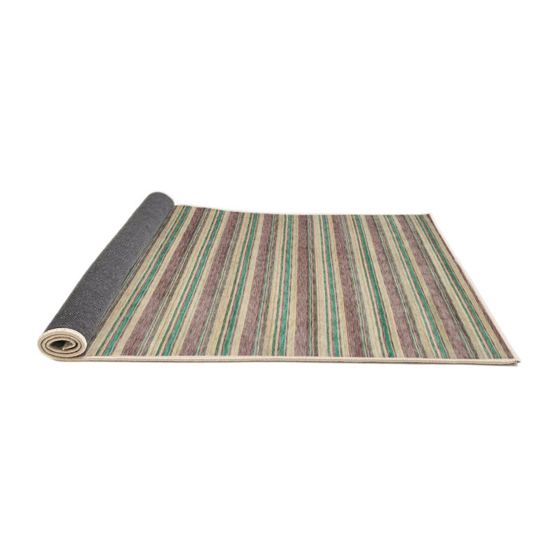 Tapis contemporain gris, Rectangle 5 pi x 7 pi
