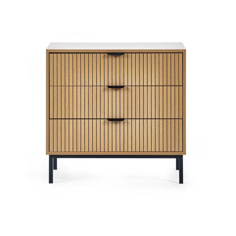 Audras 72cm W 3 - Drawer Chest of Drawers