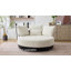 Fauteuil pivotant rond surdimensionné, fauteuil pivotant à 360 °-114253164