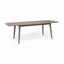 Table de salle à manger d'extérieur extensible en bois d'acacia (table seulement)