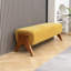 Chenille Upholstered Bench-423789003