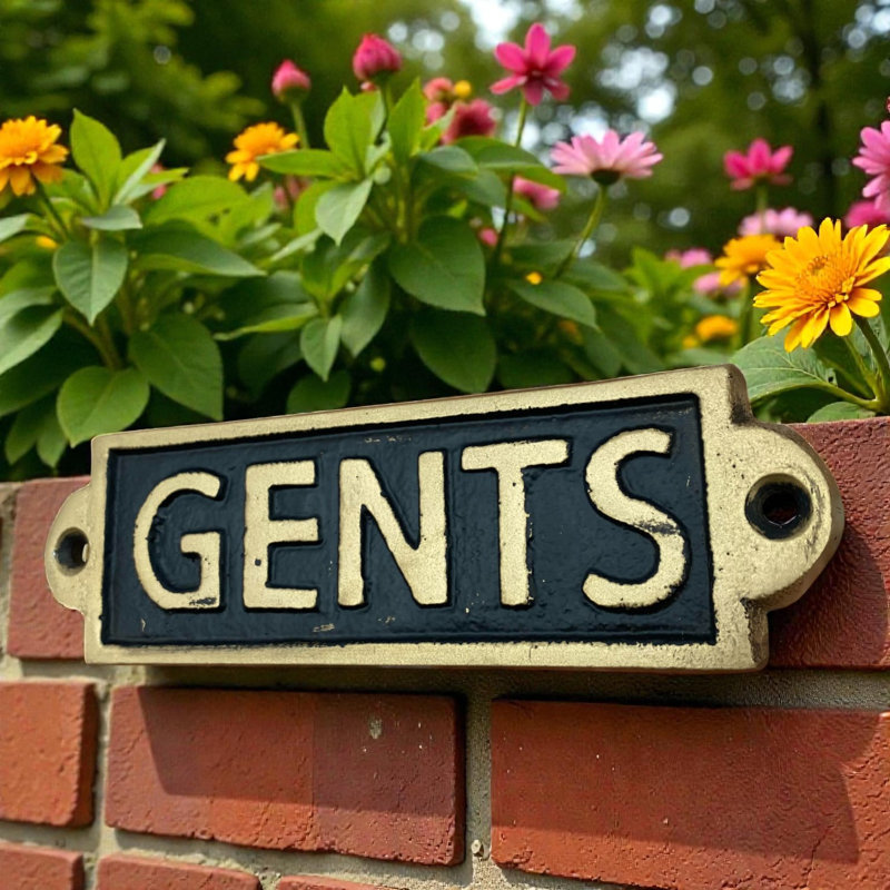 Kanagy Gents Door Sign