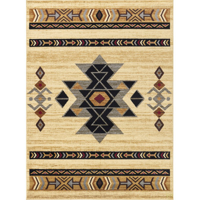 Tribes  2 Ft. 7 In. X 7 Ft. 3 In. Southwest Area Rug