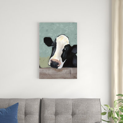 «Holstein Cow III», peinture sur toile