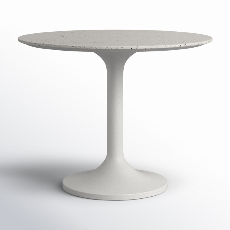 Lourdes Round Stone Dining Table