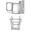 Stylish Kleiner 45cm W Bedside Table with Solid and Manufactured Wood, Drawer Storage, Perfect Accent for Any Bedroom-1656962101