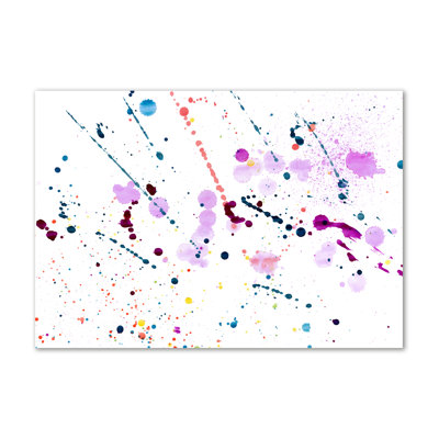Abstract Stains - Wrapped Canvas Print