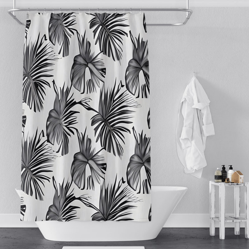 Rideau de douche Conkel, H 72 po x l 70 po