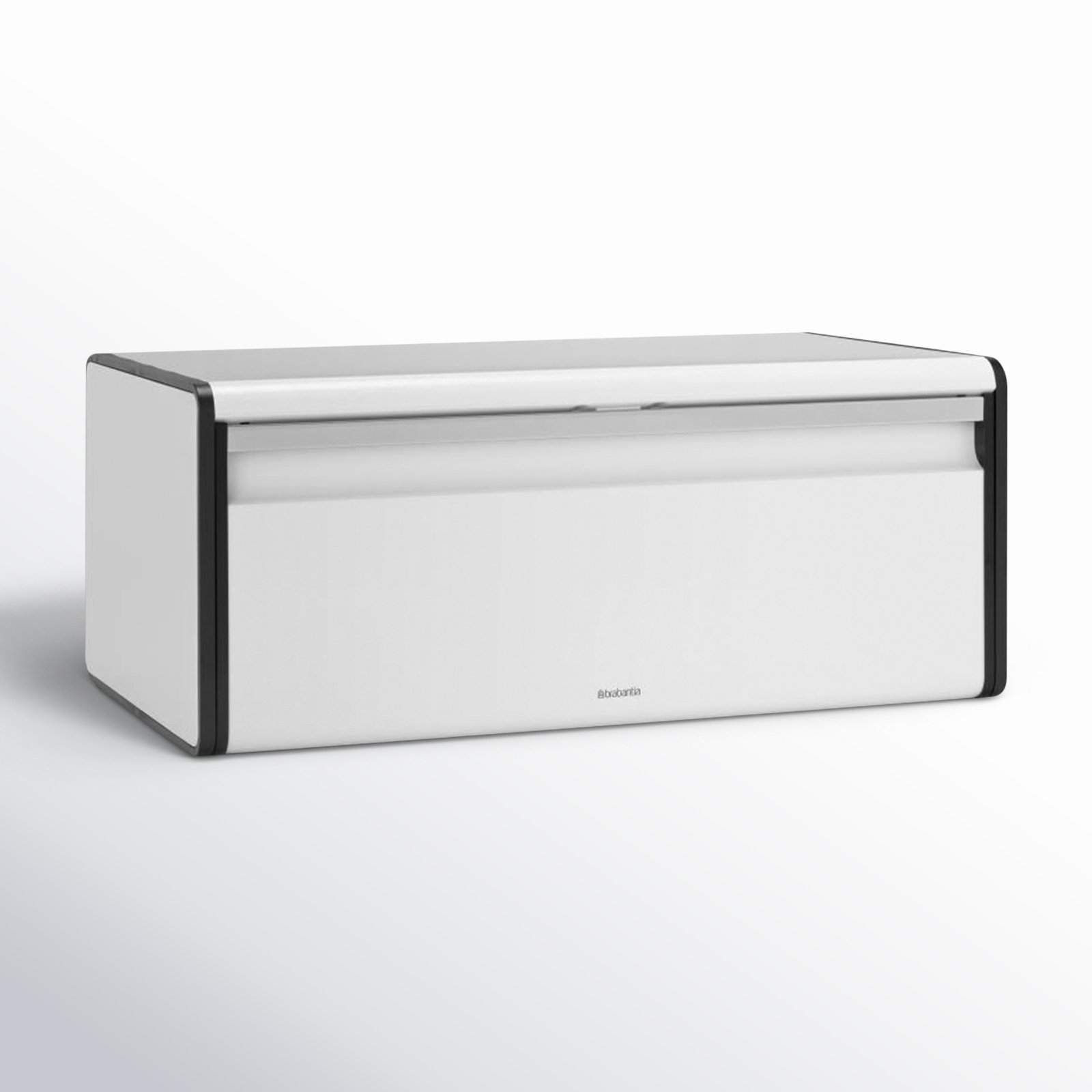 Brabantia Fall Front Bread Box, White