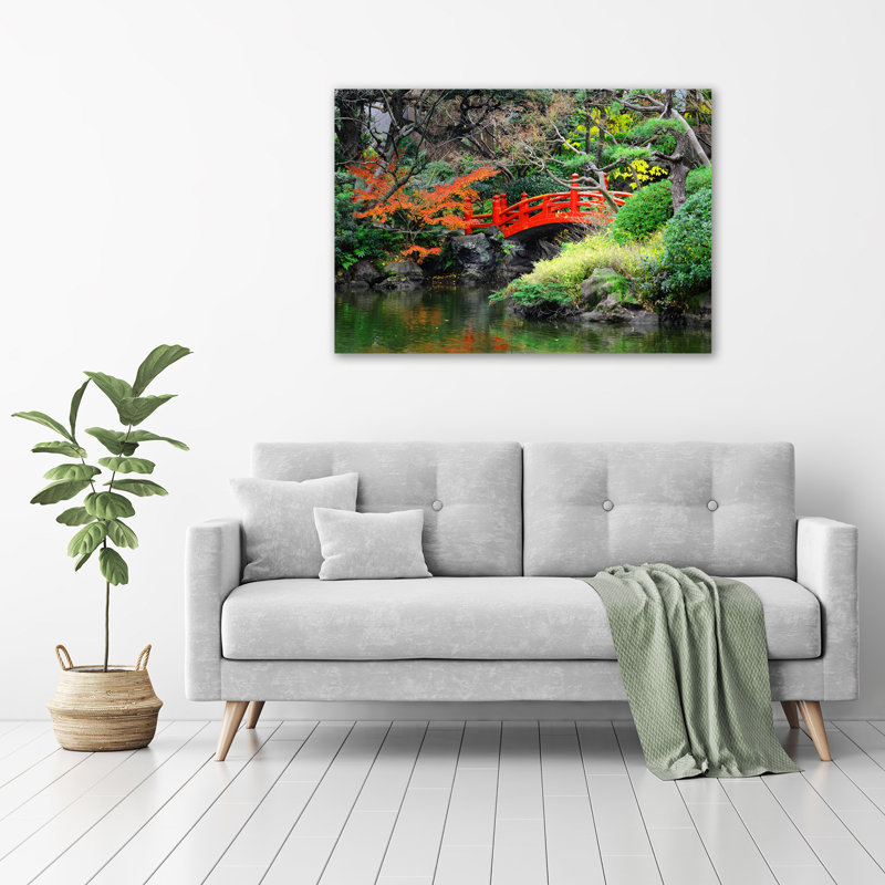 Japanese Garden - Wrapped Canvas Print