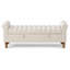 Banc de rangement contemporain luxueux, capitonné, avec siège à canaux, accoudoirs roulés et compartiment caché, idéal pour la chambre, le salon, l'entrée et les dortoirs.-1509422640