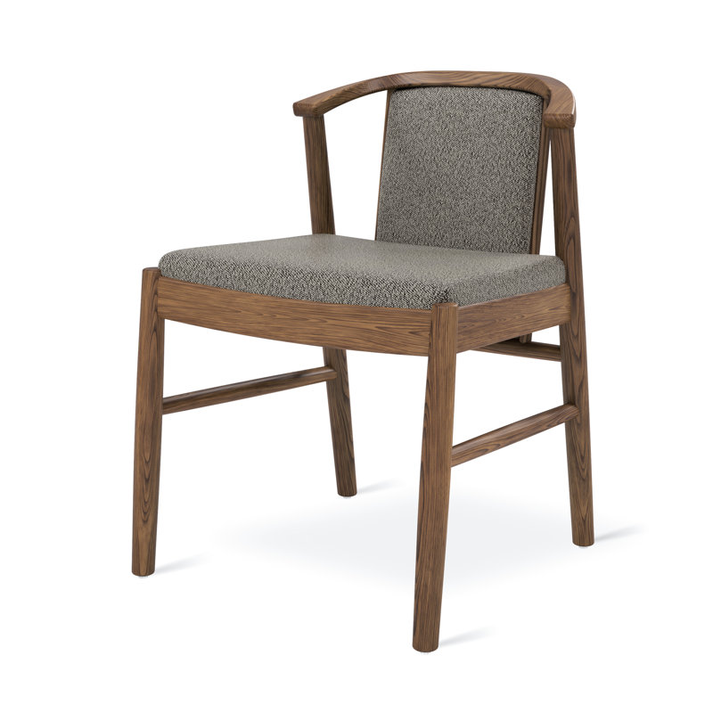 Chaise de salle à manger Lanark, Lundy Truffle, Noyer
