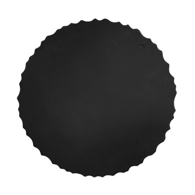 Table basse ronde noire MGO