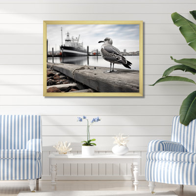 Port Port of Solitude I sur impression sur toile