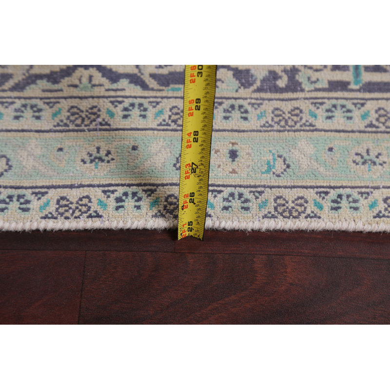 Raphiel One-of-a-Kind 8'1" X 11'2" 1960s Wool Area Rug in Beige