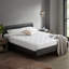 Surmatelas à poches profondes blanc-1100901356