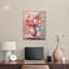 «Un Jarron Con Flores», art mural boho pêche par Art Remedy-111701945-104324965