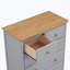 Commode à six tiroirs