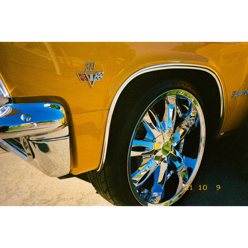 Good Good Art «Homecoming Shine», art mural encadré par Sydney A. Foster | Southern Car Culture at HBCU Homecoming 2021, Noir