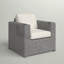 Fauteuil club Aviara - gris