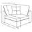 Artzt 6-piece Upholstered Modular Sectional Sofa Beige-1462026251-1402468648