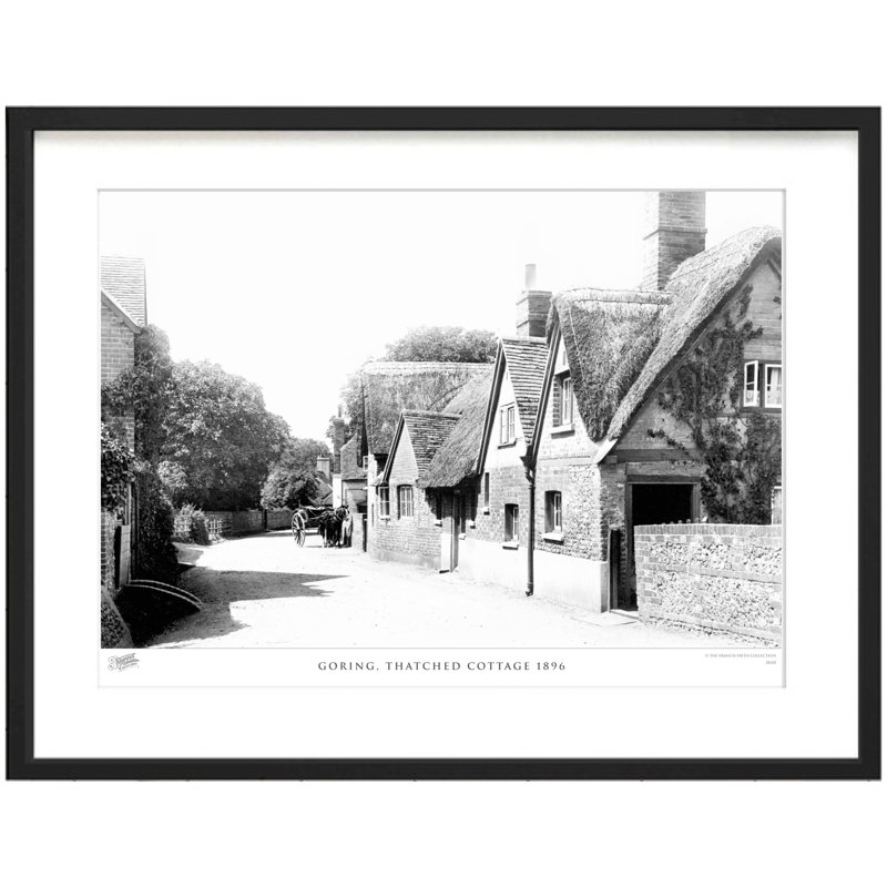 Ivybridge, Allen's Paper Mill C1876 - Single Picture Frame Print, 28cm H x 36cm W x 2.3cm D