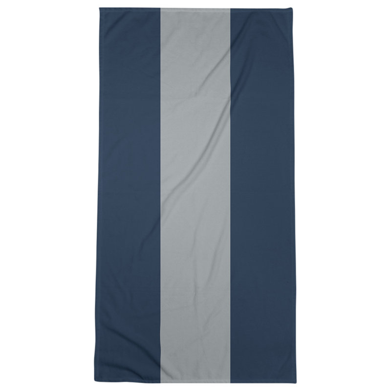 Bath Towel, Navy Blue/Asha