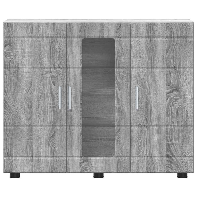 88.5cm Sideboard, Grey Sonoma