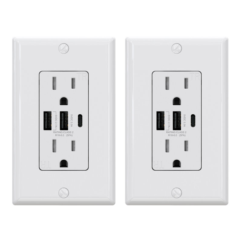 Prise murale USB, 2