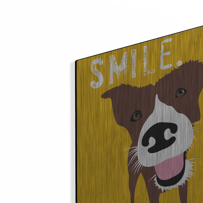 «Smile» par Ginger Oliphant, H 16 po x l 12 po