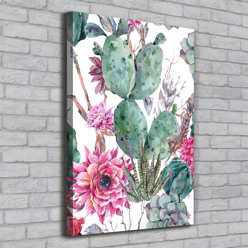 Cacti - Wrapped Canvas Print