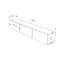 Kishon Wall-Mounted TV Stand for TVs up to 55" with Storage Cabinets-375147476